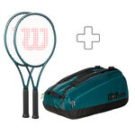 Wilson 2x Blade 100L V9 plus Schlägertasche